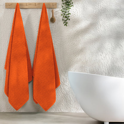 Elegant Comfort 2-Pack Premium Turkish Cotton Braided Bath Towel Set, 27 x 54 inch