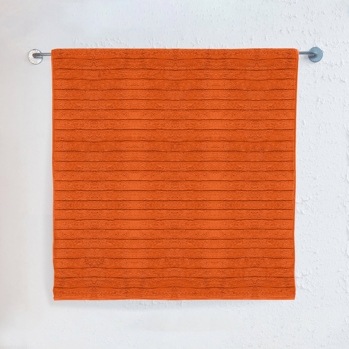 Elegant Comfort 1-Piece Premium Turkish Cotton Corduroy Stripe Jumbo Towel, 35x 70 inch