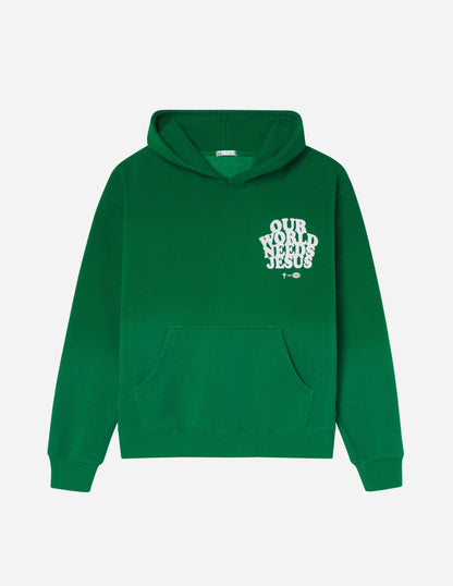 Elevated Faith Our World Needs Jesus Unisex Hoodie