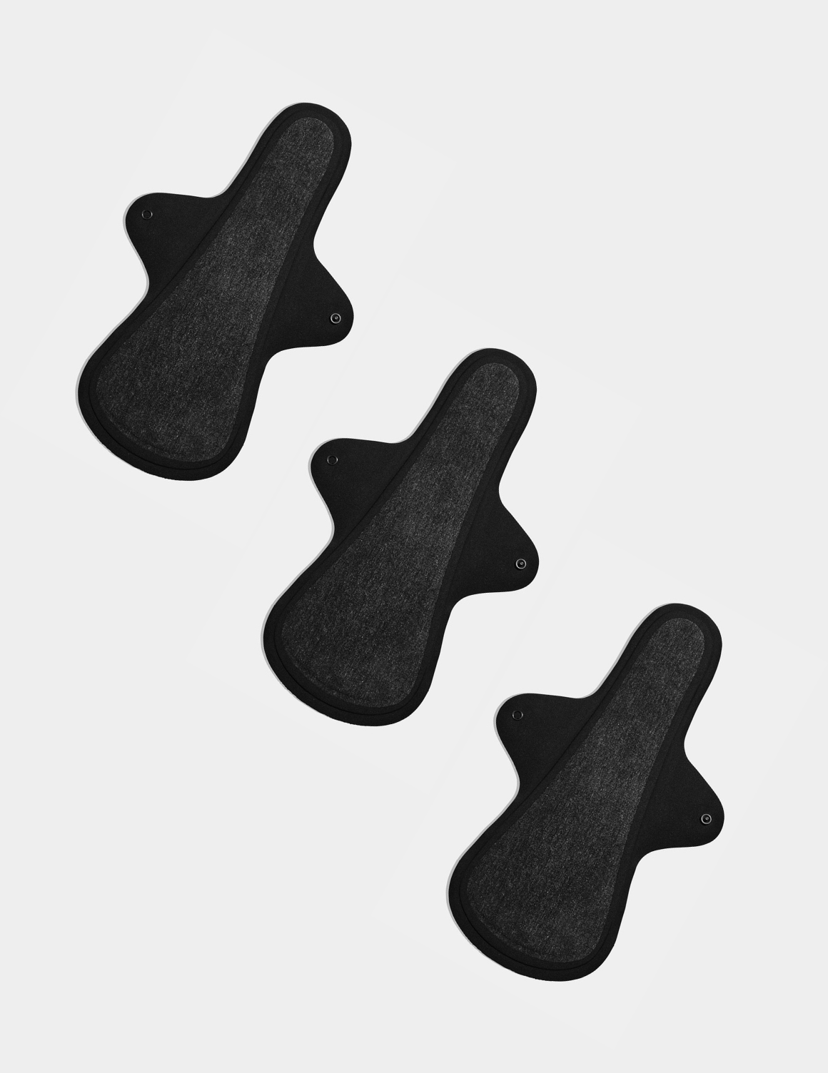 Super Leakproof® Reusable Snap Pads 3pk (Overnight)