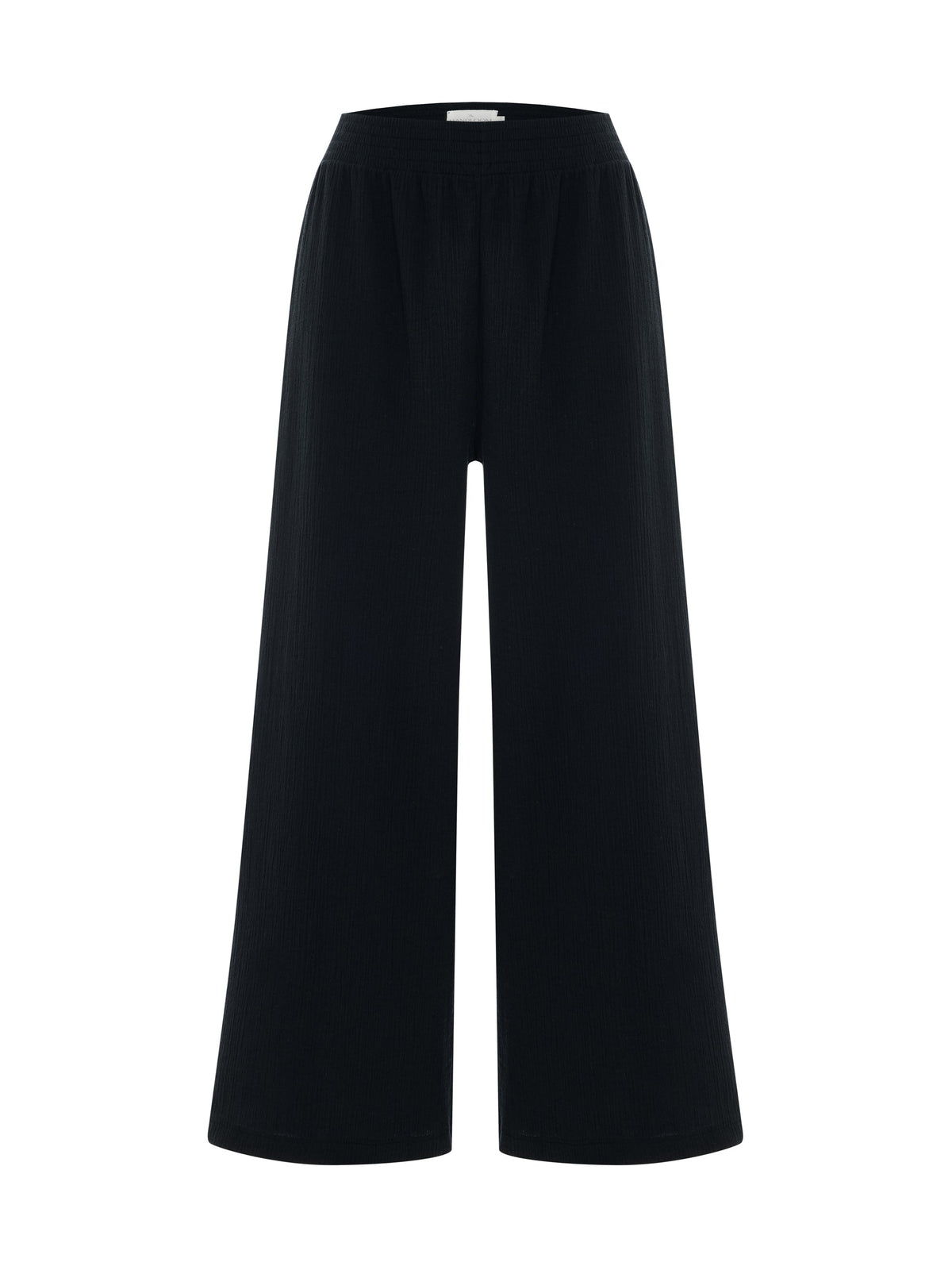 Aura Palazzo Pants - Black