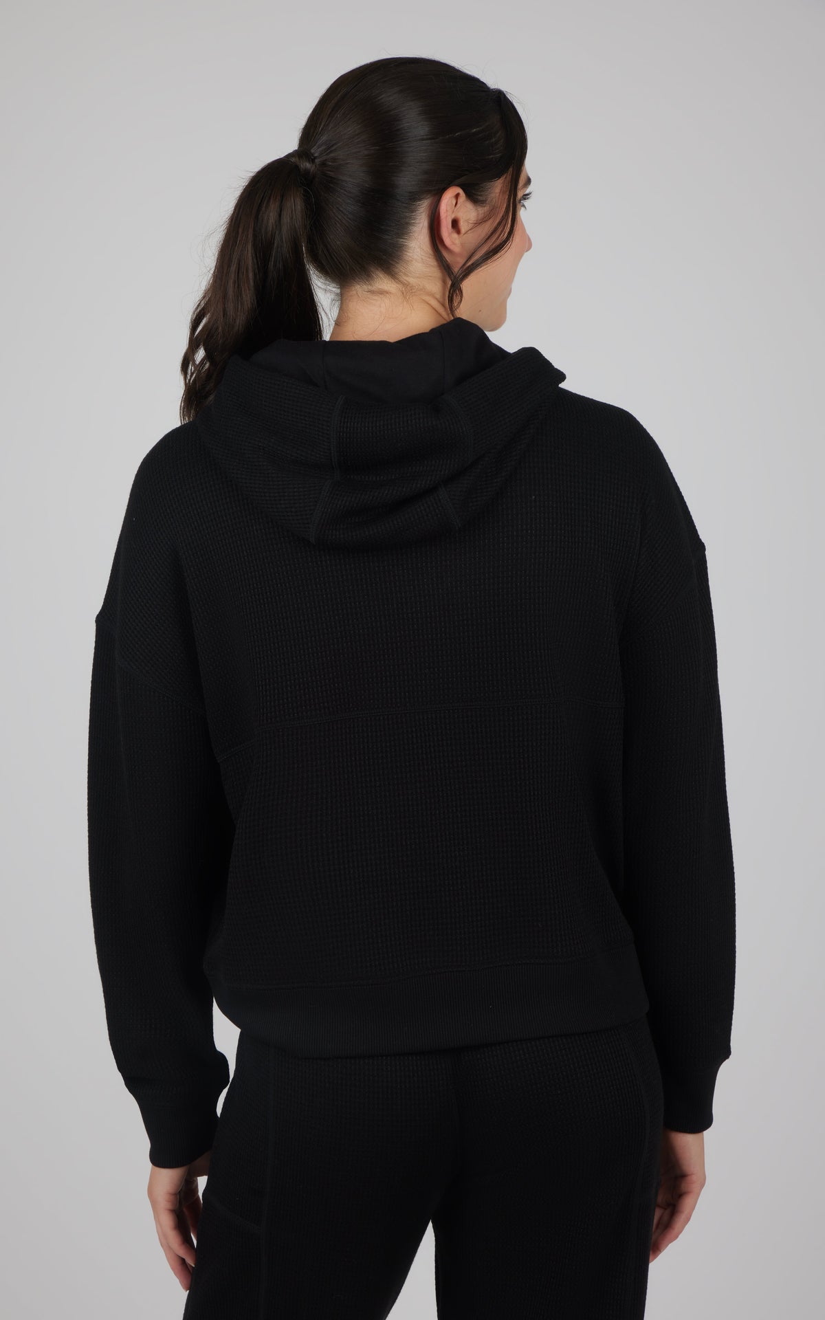 90 Degree by Reflex Brushed Inside Waffle Offline Pullover Hoodie