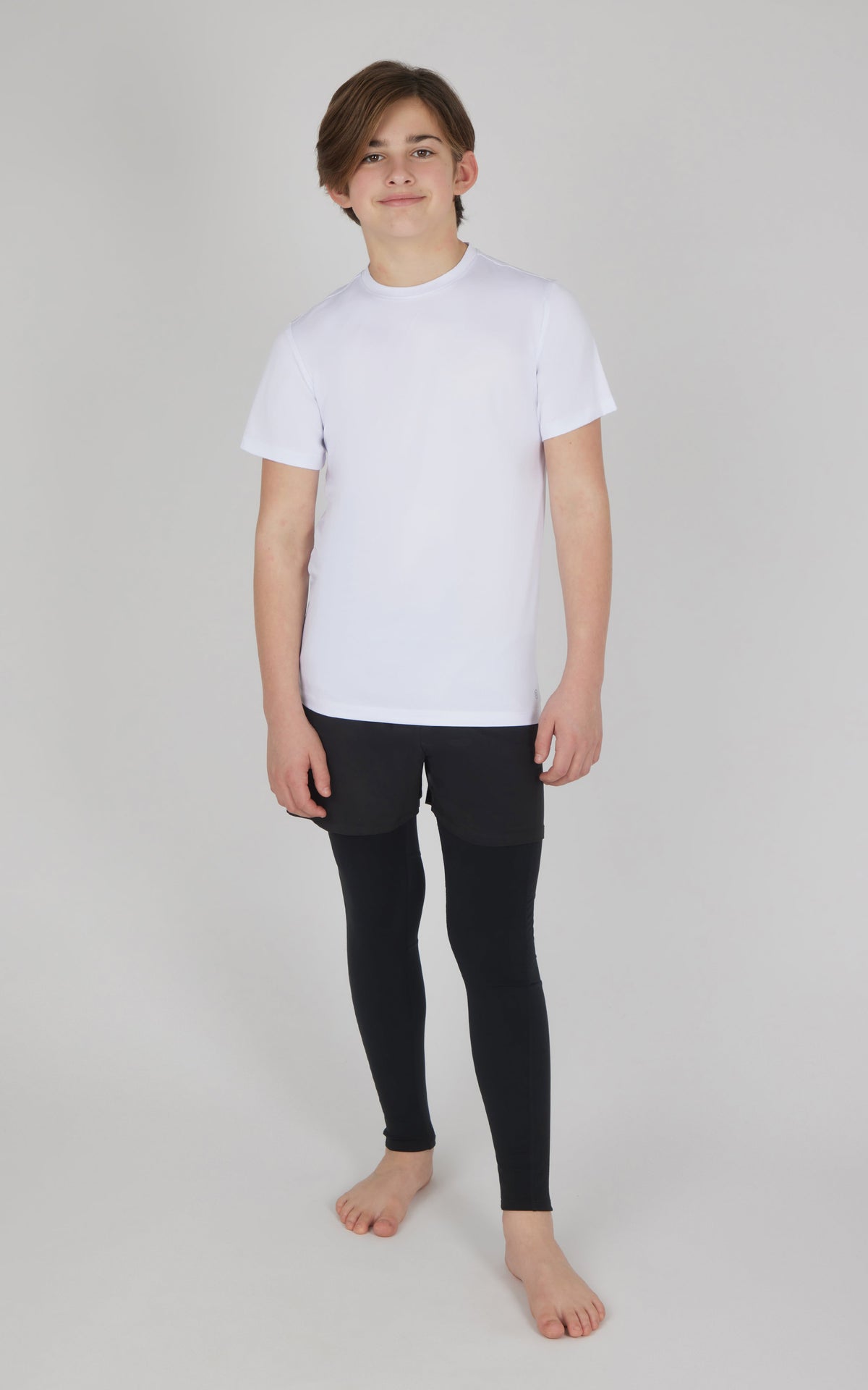 90 Degree by Reflex Boys 2 PK Running Short and Legging