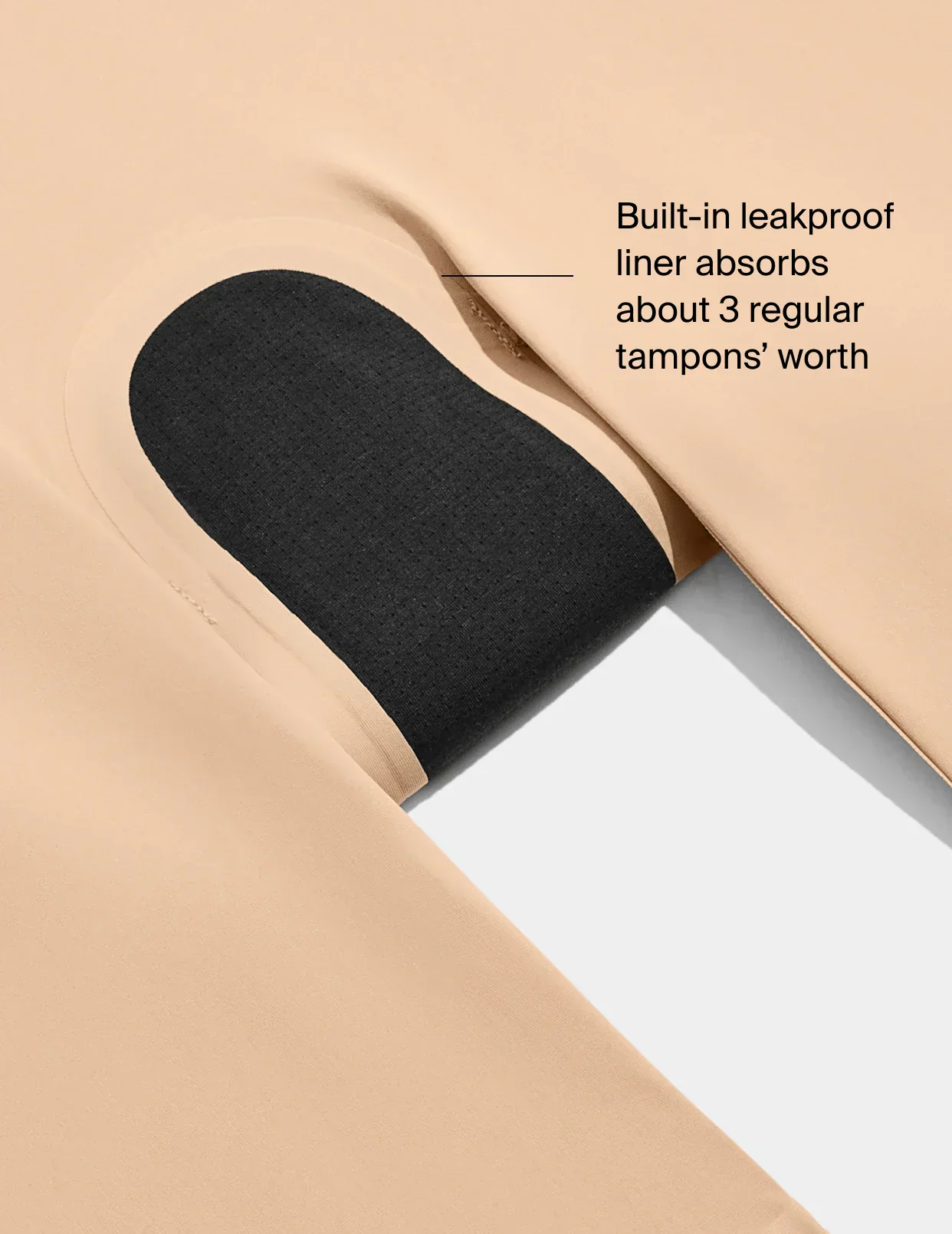 Leakproof Contour Thigh Saver® 6”