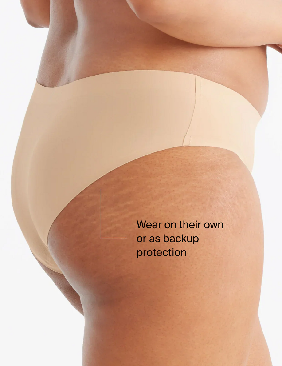 Light Leakproof No-Show Bikini - Last Call