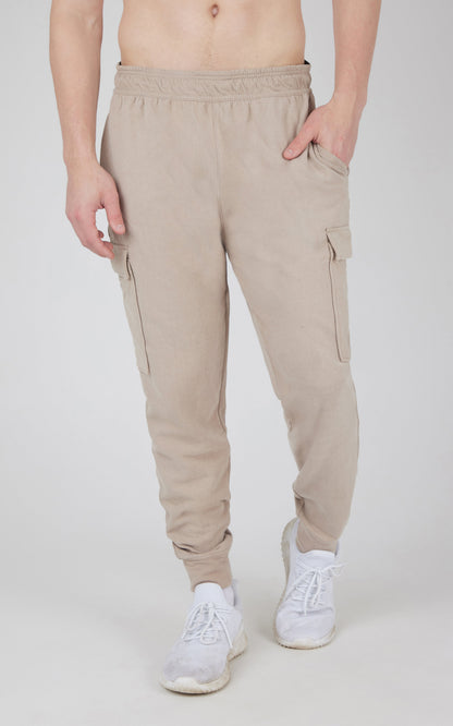 90 Degree by Reflex Men's Ultra Melange James Fleece Cargo Jogger