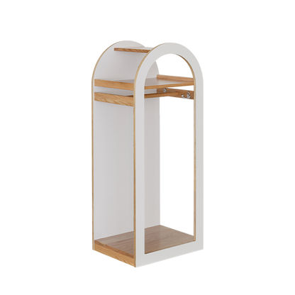 Arched Dresser – White (Dress-Up Display & Storage)