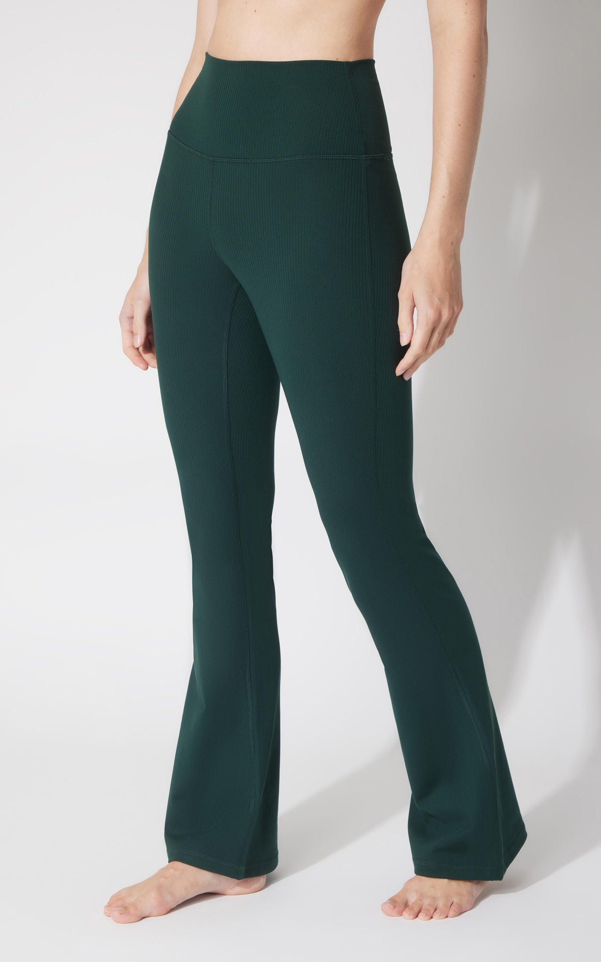 90 Degree by Reflex Felix Lux Ribbed Everyday Elastic Free Flare Leg Pant