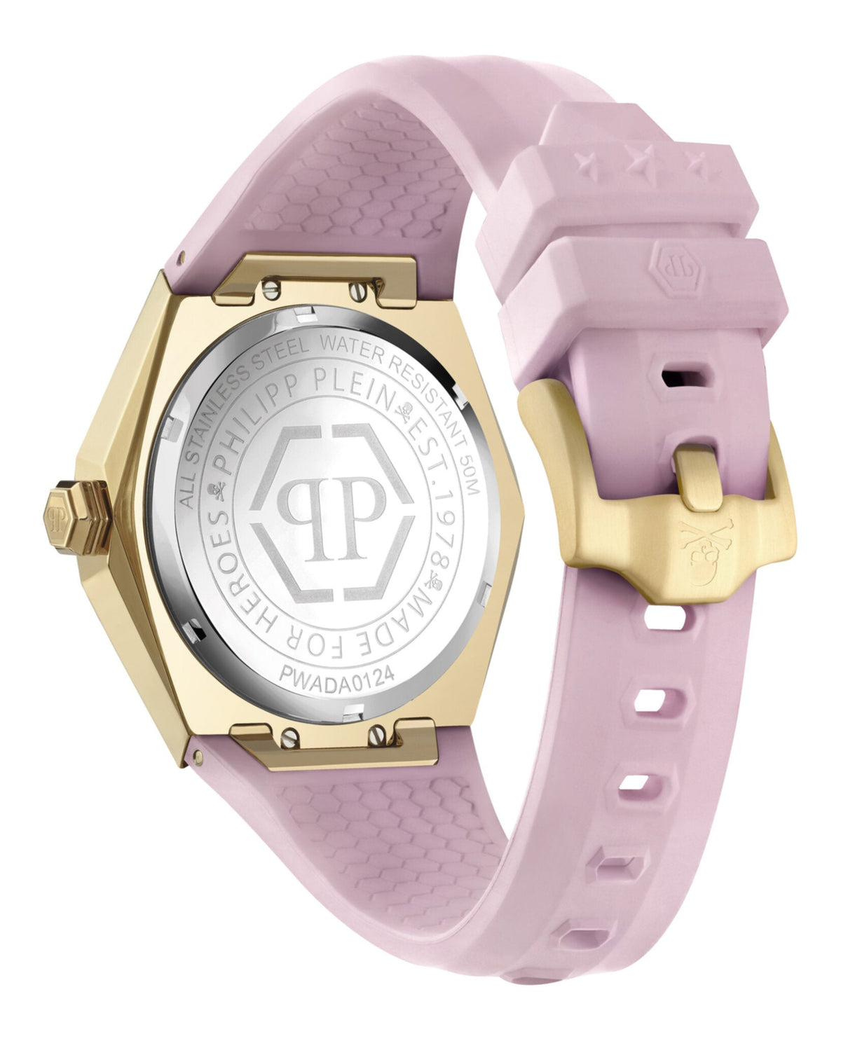 Philipp Plein The $kull Spikes Silicone Watch