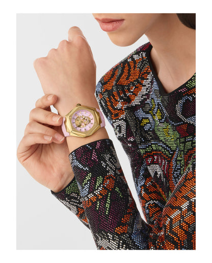 Philipp Plein The $kull Spikes Silicone Watch