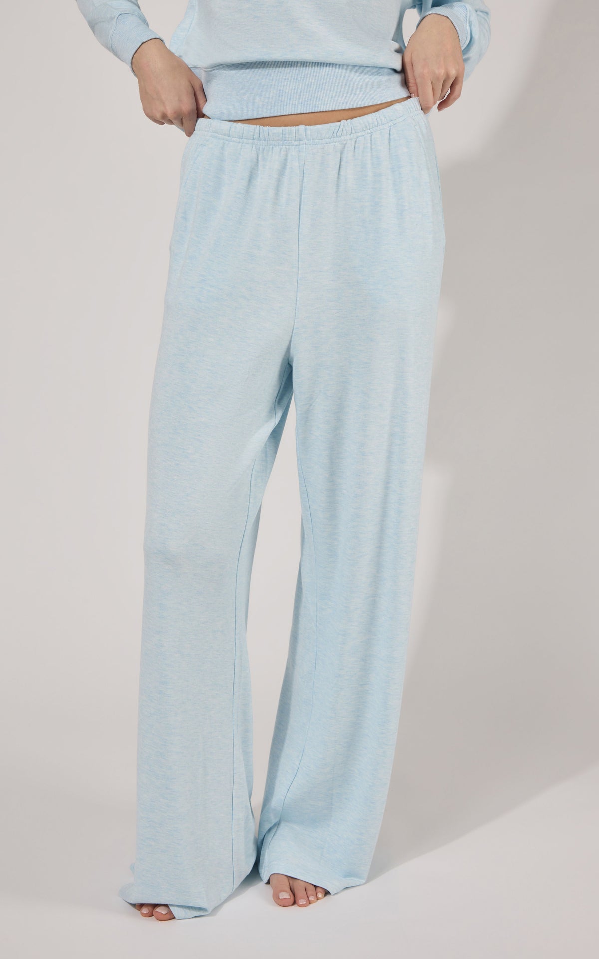 90 Degree by Reflex Modal Terry Relaxed Wide Pant