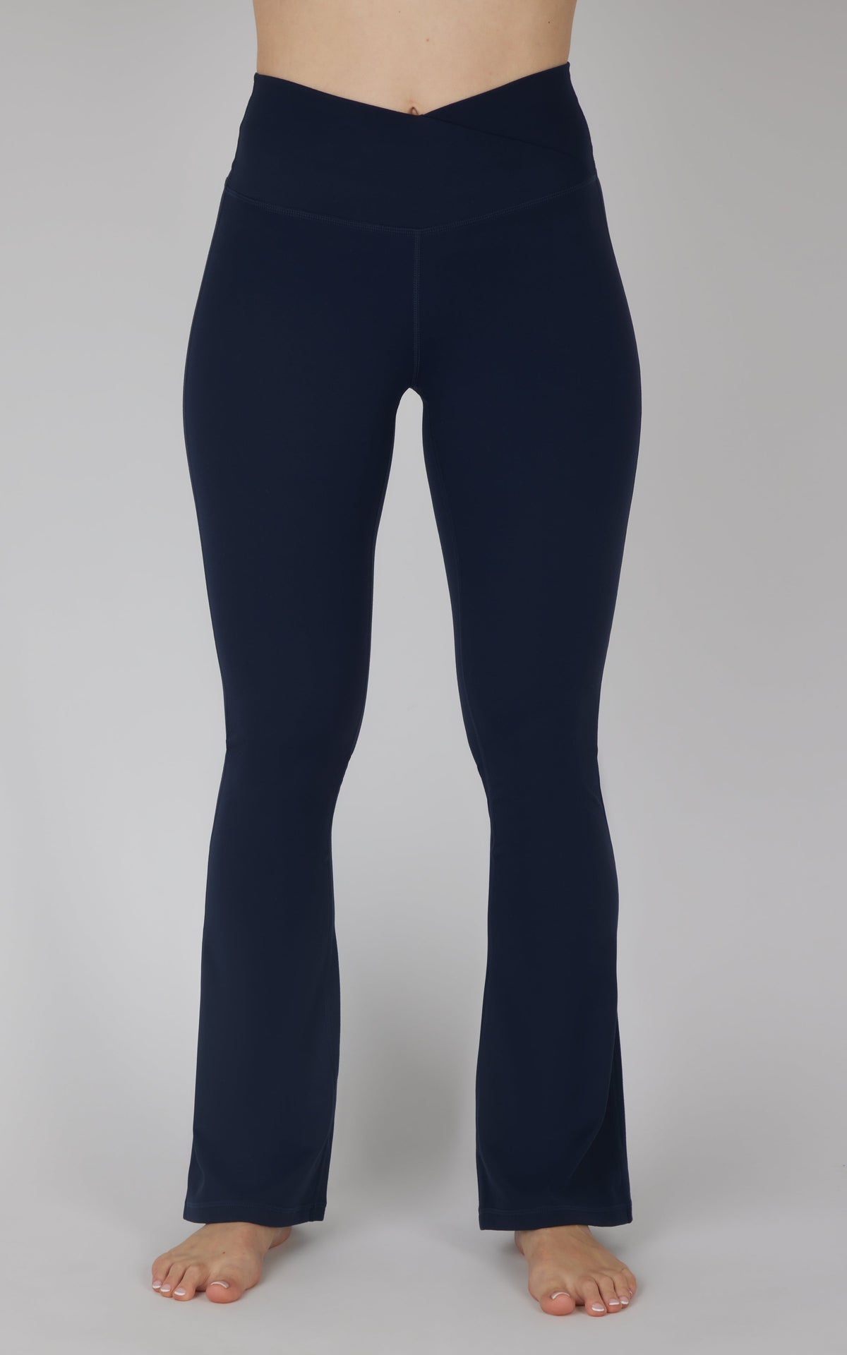 90 Degree by Reflex Ultra Lush Crossover Flared Leg Pant