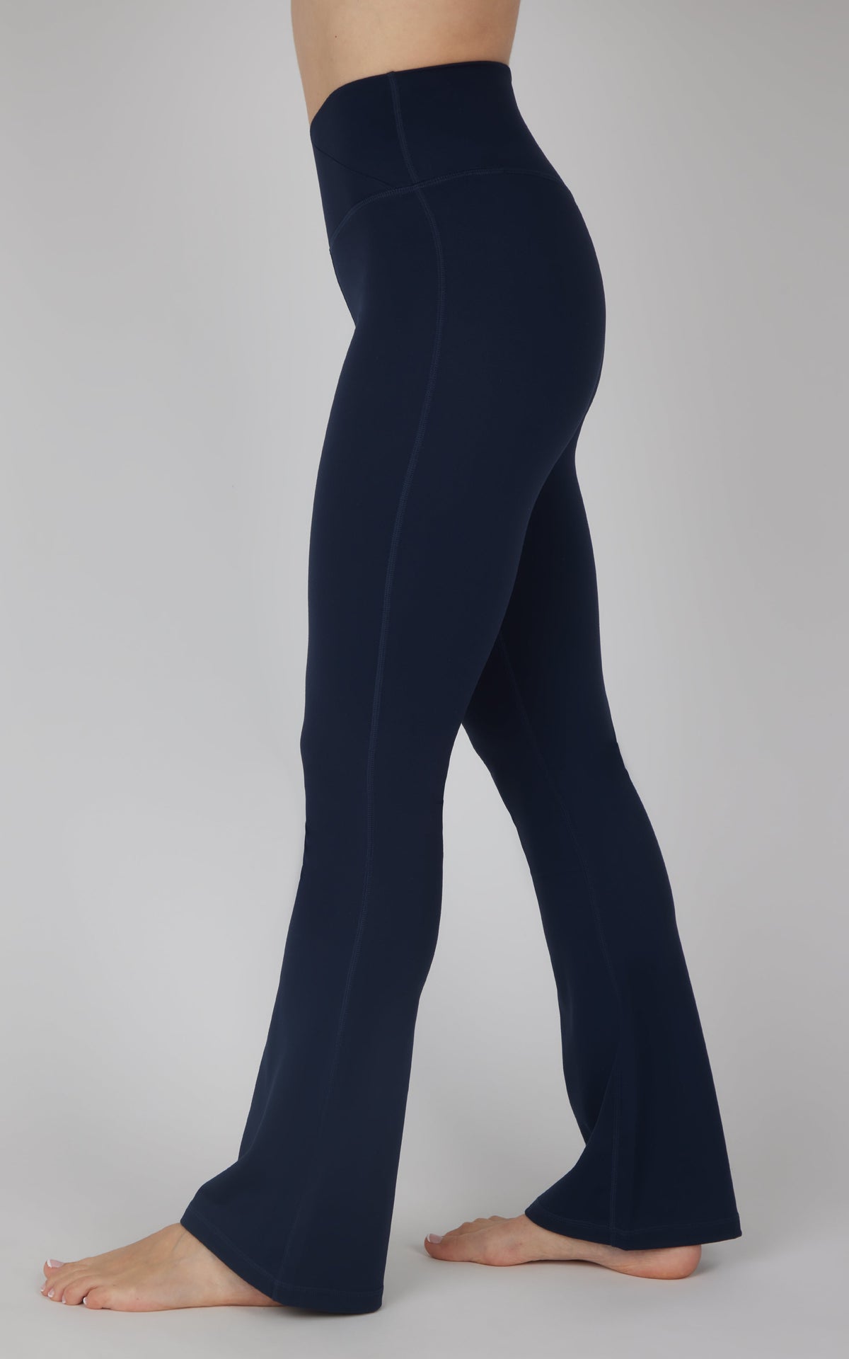 90 Degree by Reflex Ultra Lush Crossover Flared Leg Pant