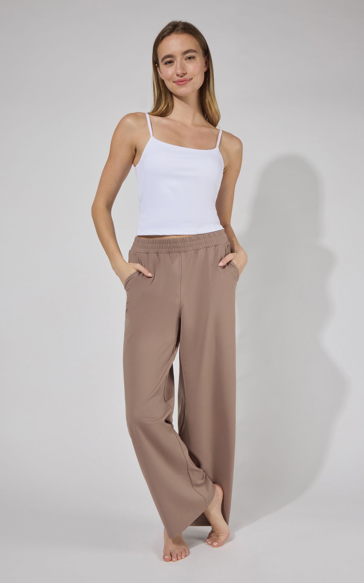 90 Degree by Reflex Lux Seoul Side Pocket Wide Leg Pant