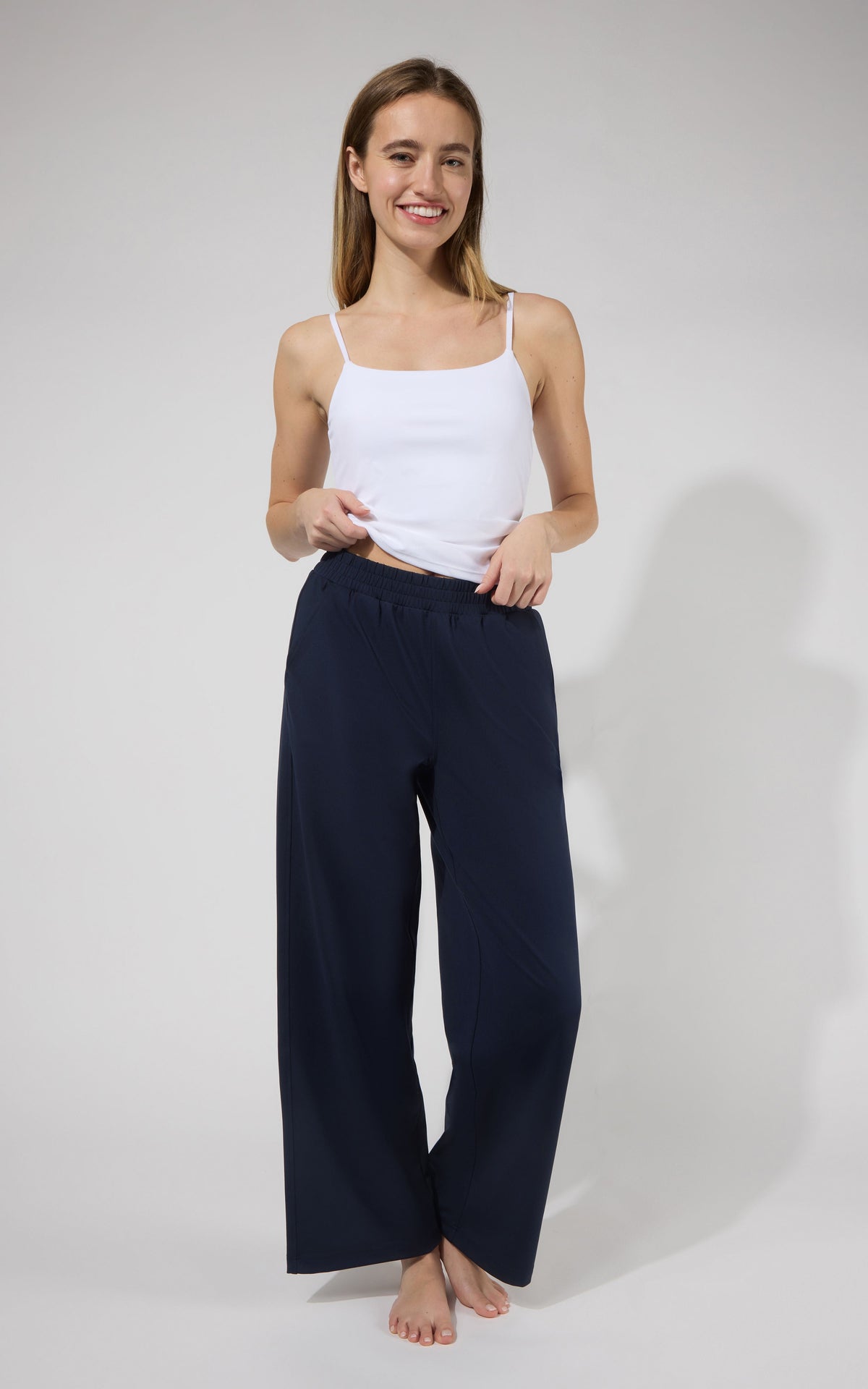 90 Degree by Reflex Lux Seoul Side Pocket Wide Leg Pant