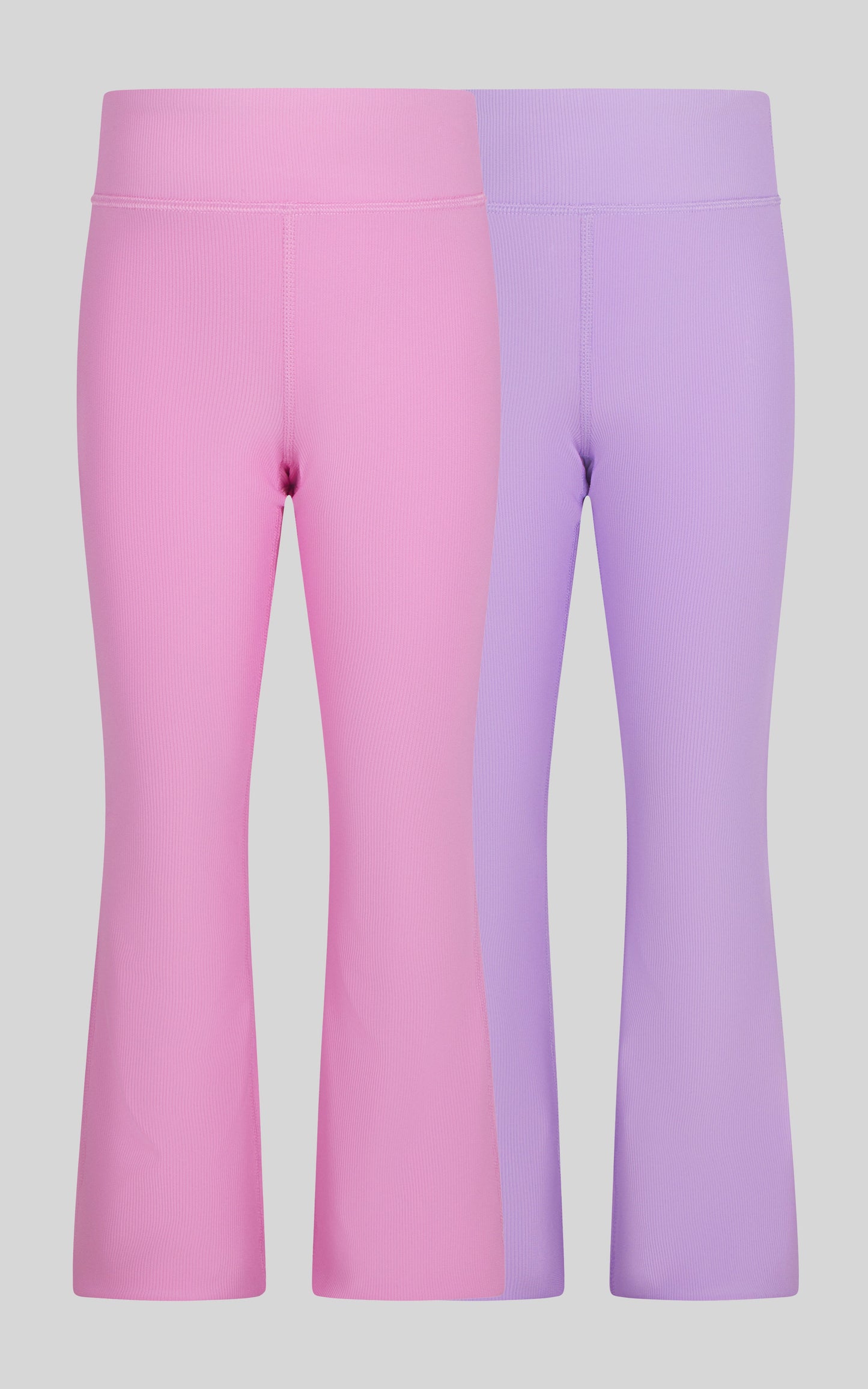90 Degree by Reflex 4-6X 2 PK Ribbed Everyday Flared Leg Pant