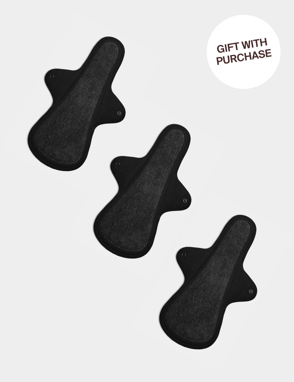 Super Leakproof® Reusable Snap Pads - Overnight (3-Pack)