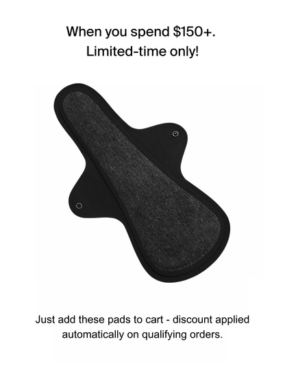 Super Leakproof® Reusable Snap Pads - Overnight (3-Pack)