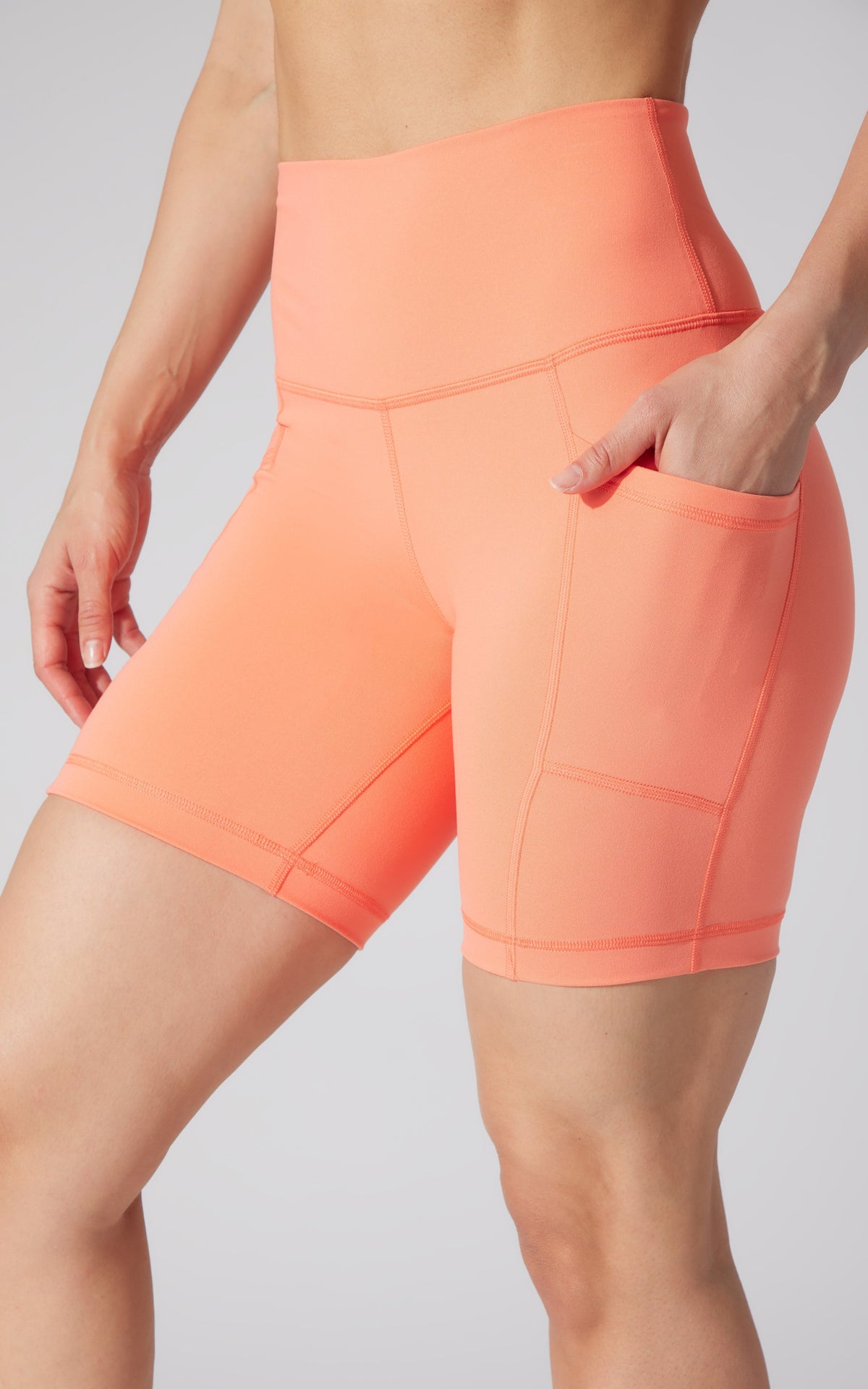 90 Degree by Reflex 2 PK Wonderlink 7" Side Pocket Short and Everyday Classic Short