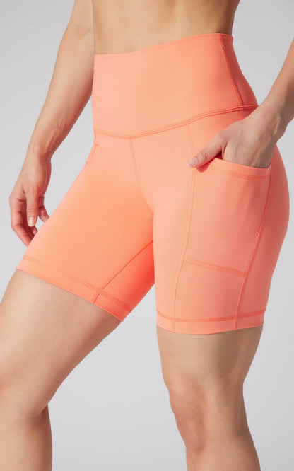 90 Degree by Reflex 2 PK Wonderlink 7" Side Pocket Short and Everyday Classic Short