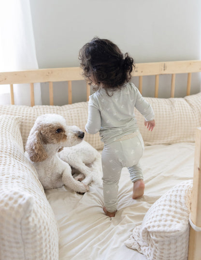 Elevated Faith Peace Bamboo Kids Pajama Set