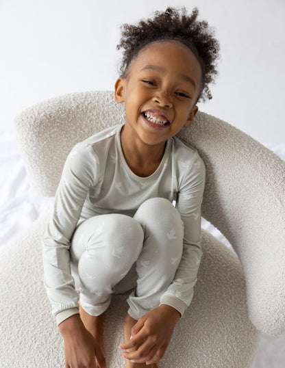 Elevated Faith Peace Bamboo Kids Pajama Set