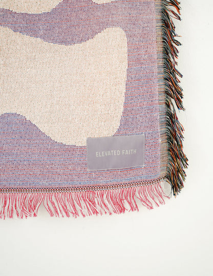 Elevated Faith Peace Throw Blanket