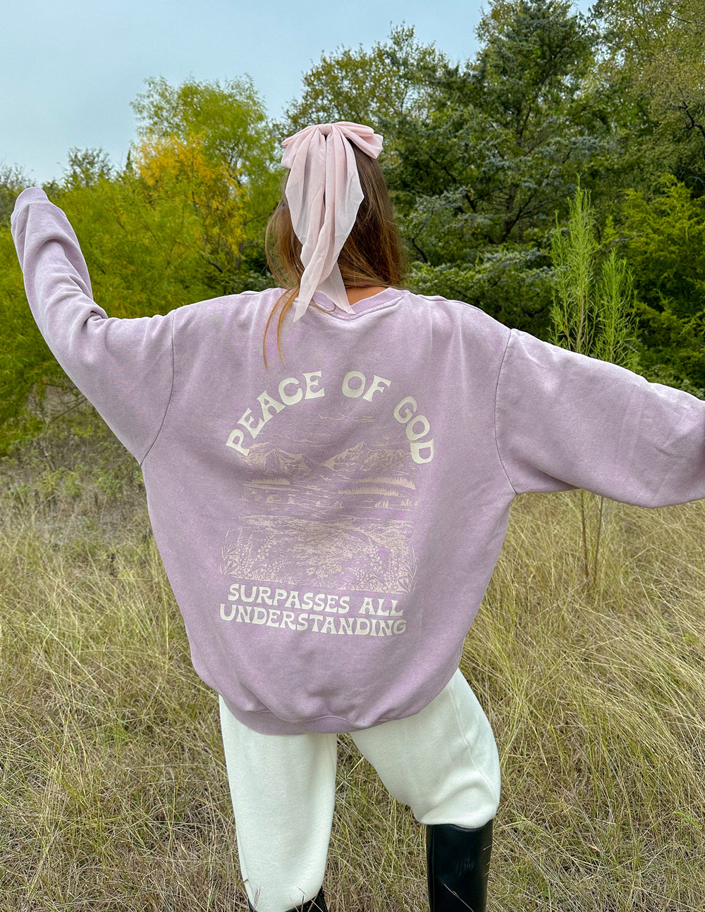 Elevated Faith Peace of God Unisex Crewneck