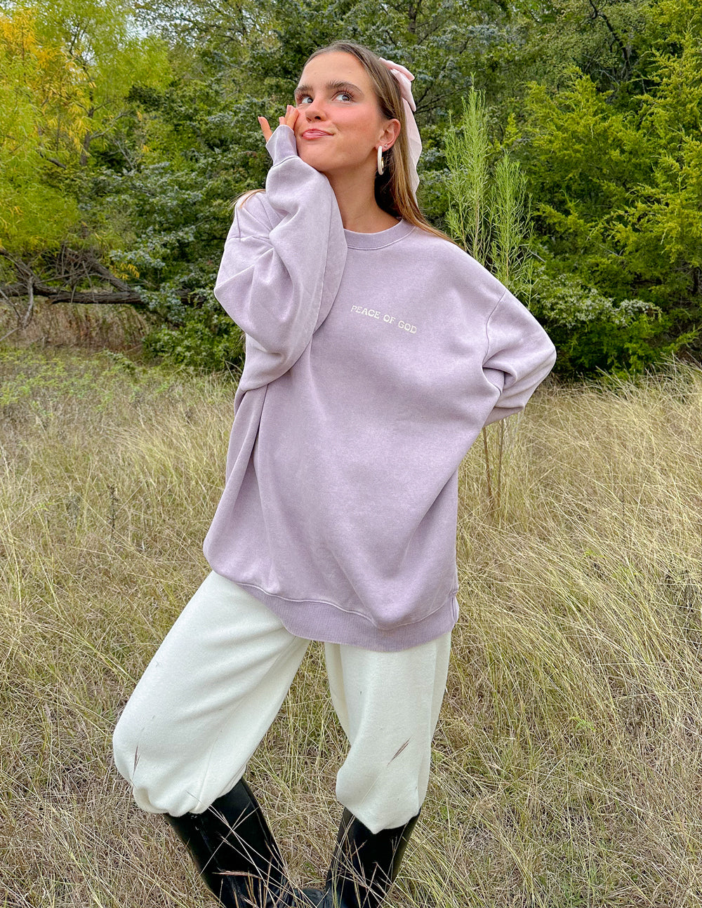 Elevated Faith Peace of God Unisex Crewneck