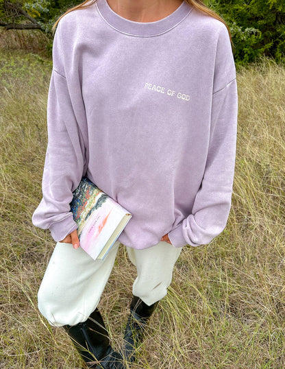 Elevated Faith Peace of God Unisex Crewneck