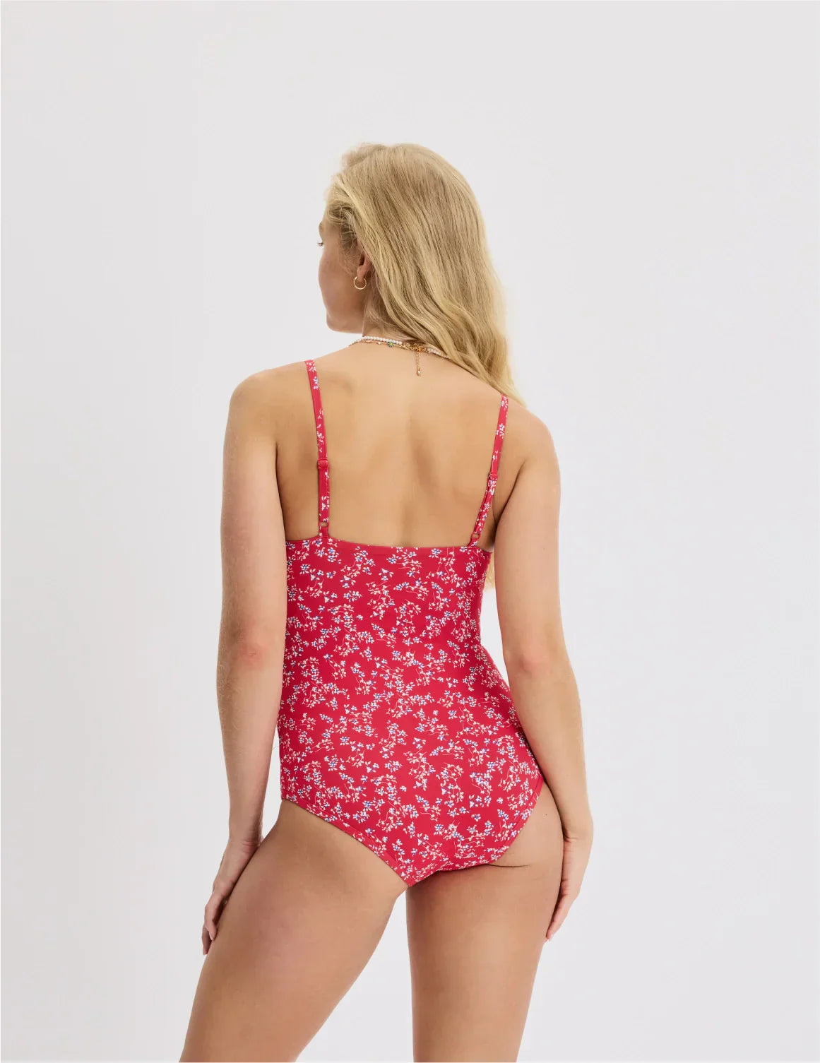 Teen Period Swim Square Neck One-Piece