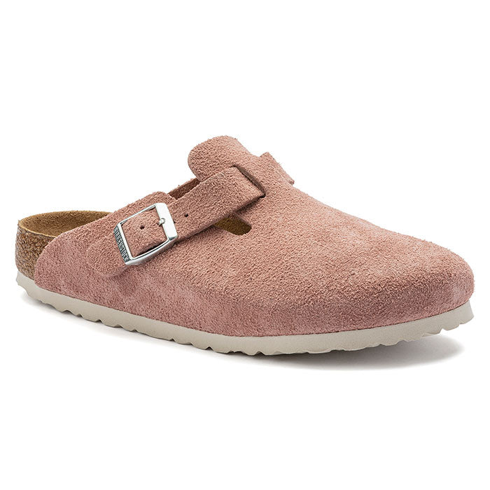 Birkenstock Boston Suede Leather Clogs