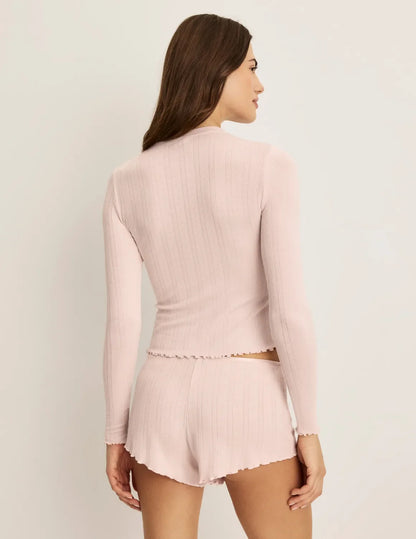 Pointelle Cardigan