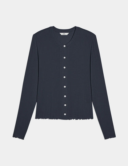 Pointelle Cardigan