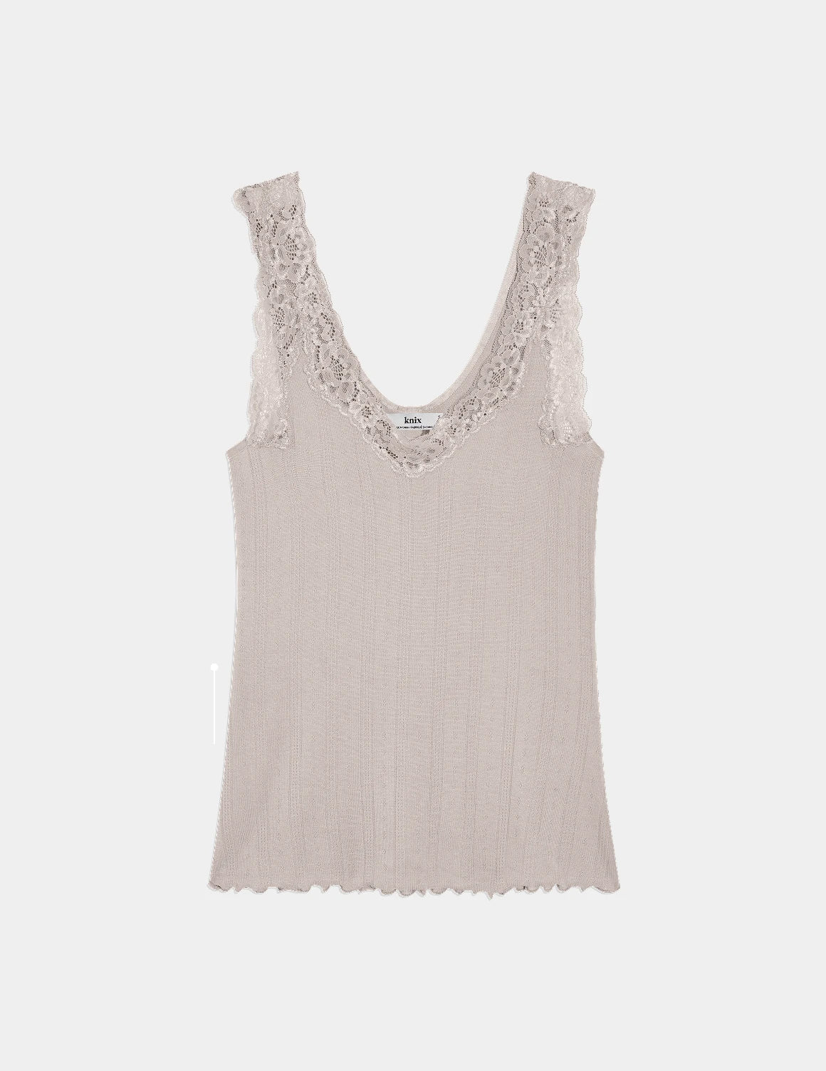 Pointelle Lace Tank