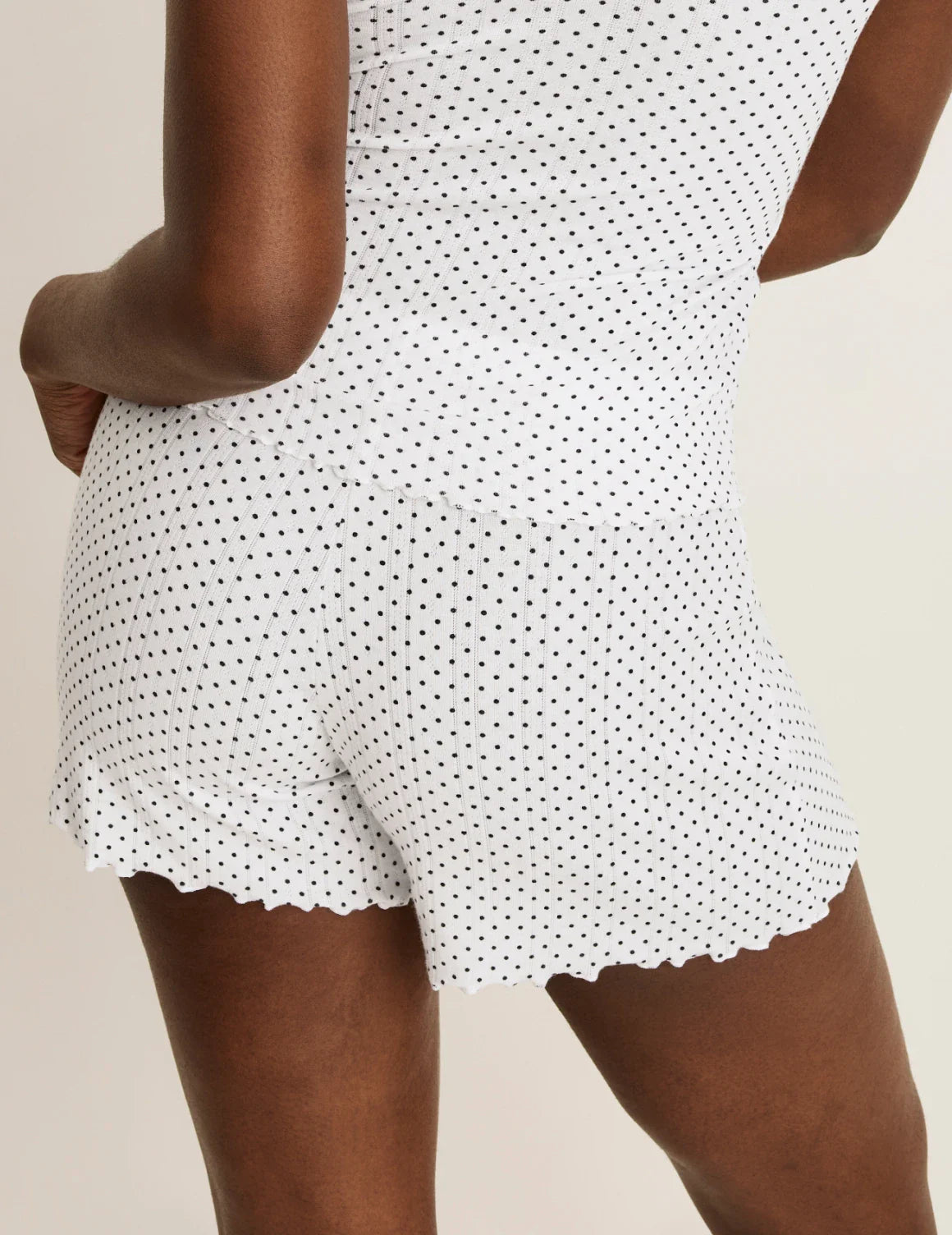 Pointelle Sleep Short