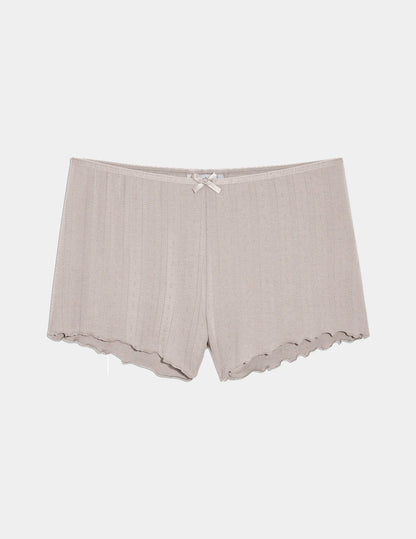 Pointelle Shortie