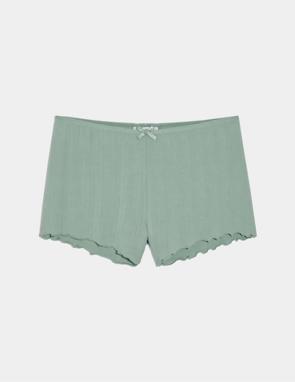 Pointelle Shortie