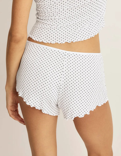 Pointelle Shortie