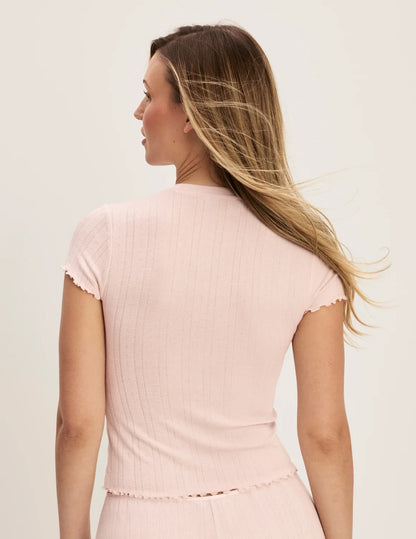 Pointelle T-Shirt