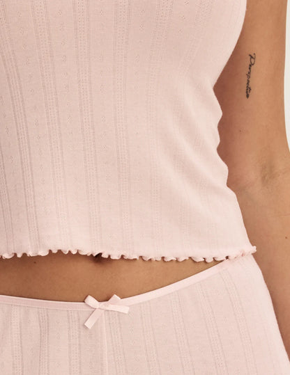 Pointelle T-Shirt