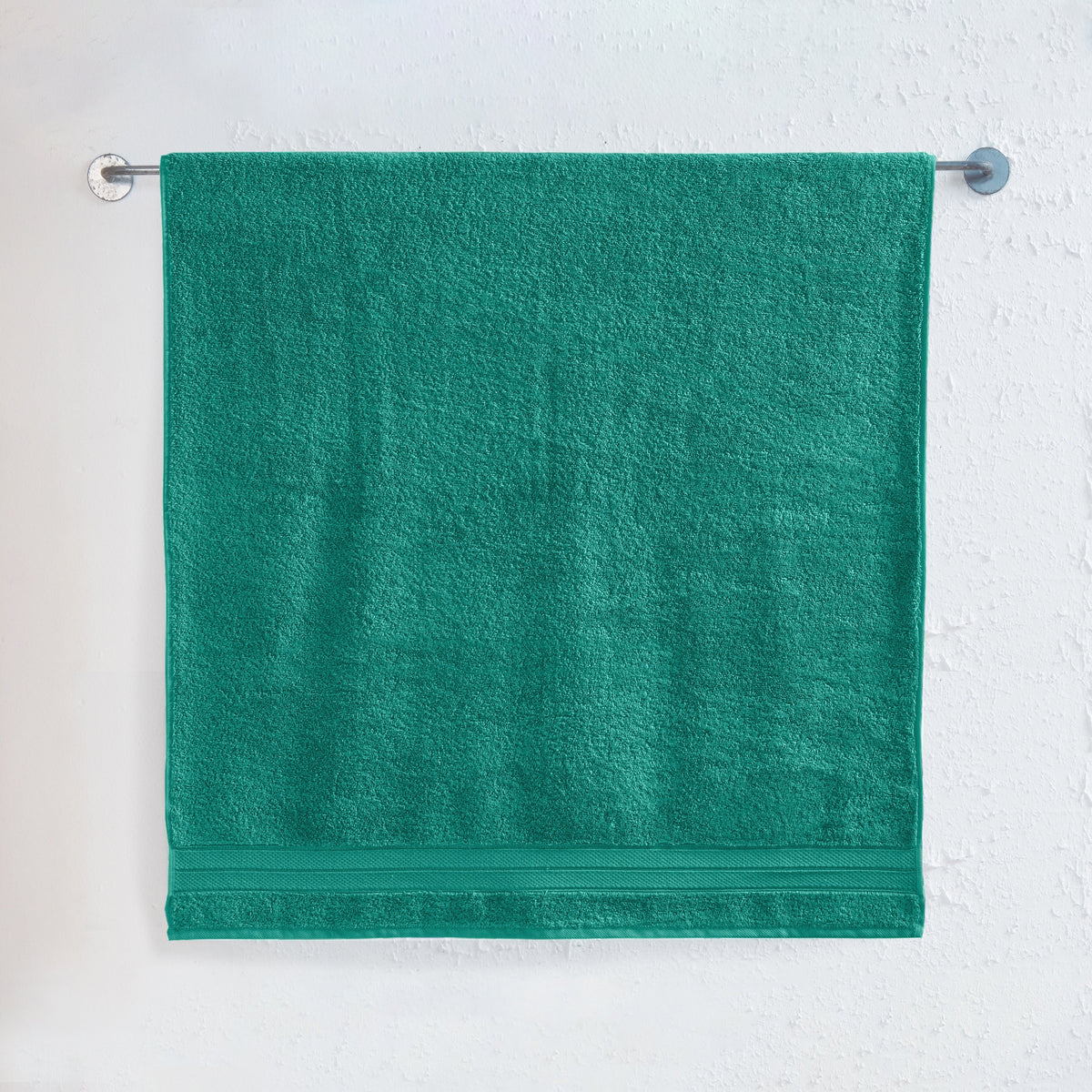 Elegant Comfort 1 Piece Premium Turkish Cotton Three Line Popcorn Jumbo Towel, 35x 70 inch