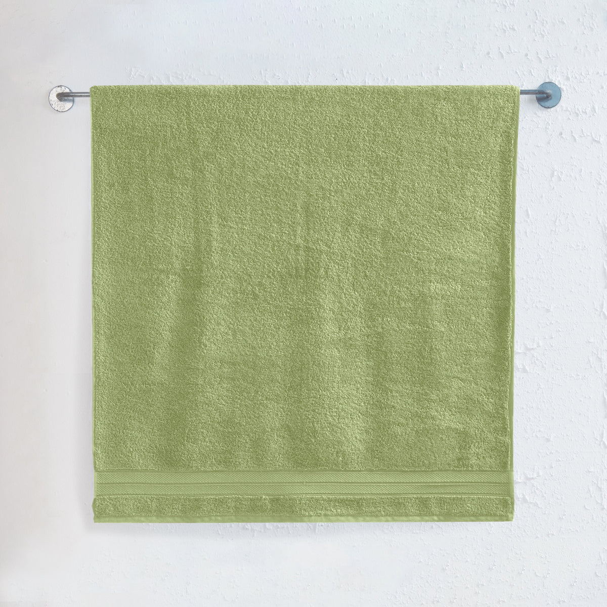 Elegant Comfort 1 Piece Premium Turkish Cotton Three Line Popcorn Jumbo Towel, 35x 70 inch