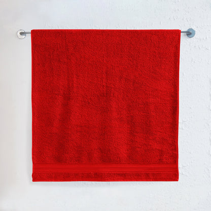 Elegant Comfort 1 Piece Premium Turkish Cotton Three Line Popcorn Jumbo Towel, 35x 70 inch