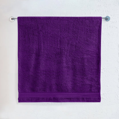 Elegant Comfort 1 Piece Premium Turkish Cotton Three Line Popcorn Jumbo Towel, 35x 70 inch