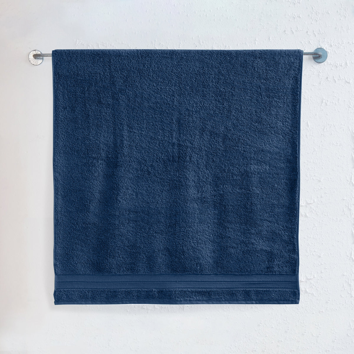 Elegant Comfort 1 Piece Premium Turkish Cotton Three Line Popcorn Jumbo Towel, 35x 70 inch