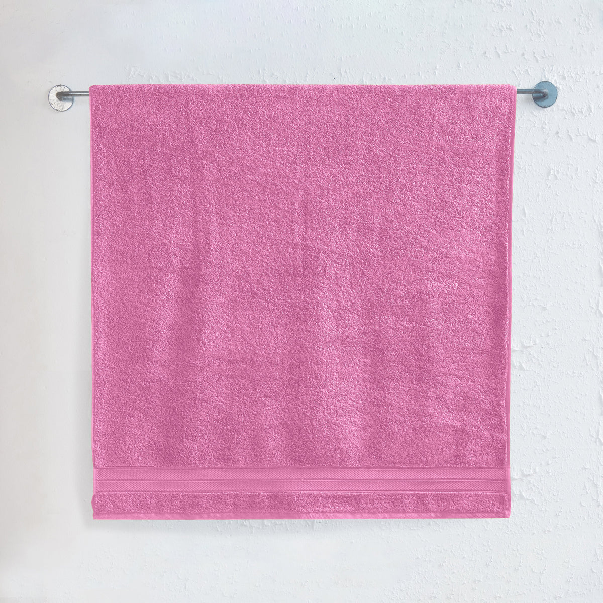 Elegant Comfort 1 Piece Premium Turkish Cotton Three Line Popcorn Jumbo Towel, 35x 70 inch