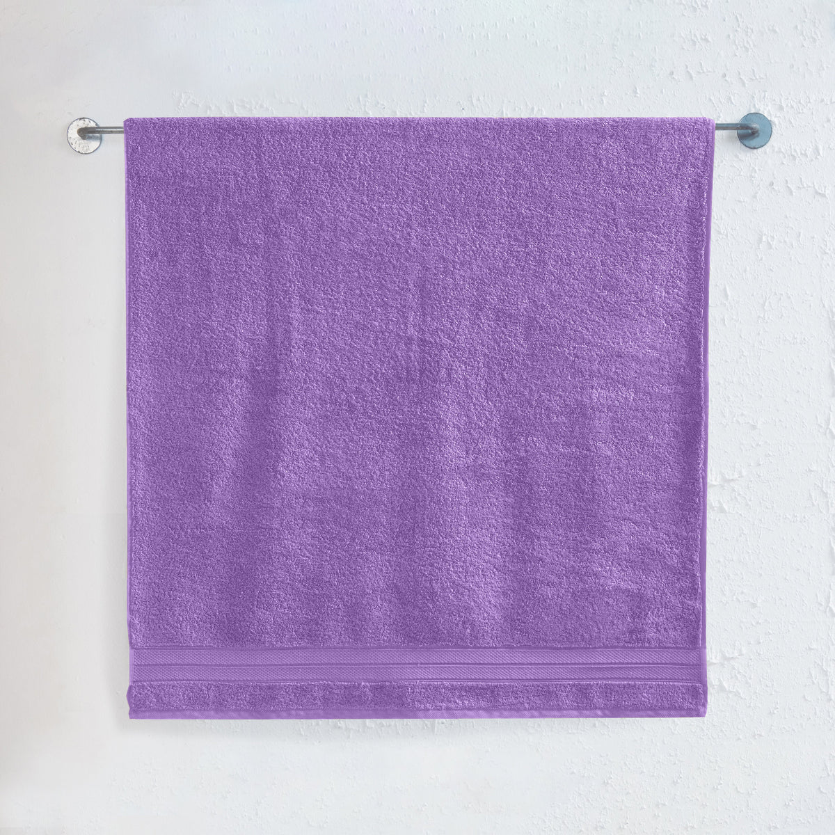 Elegant Comfort 1 Piece Premium Turkish Cotton Three Line Popcorn Jumbo Towel, 35x 70 inch