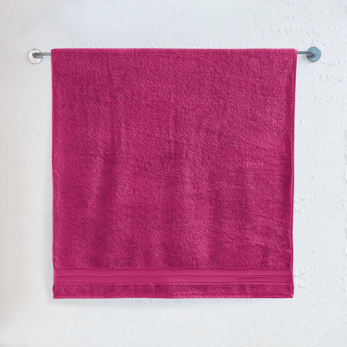 Elegant Comfort 1 Piece Premium Turkish Cotton Three Line Popcorn Jumbo Towel, 35x 70 inch