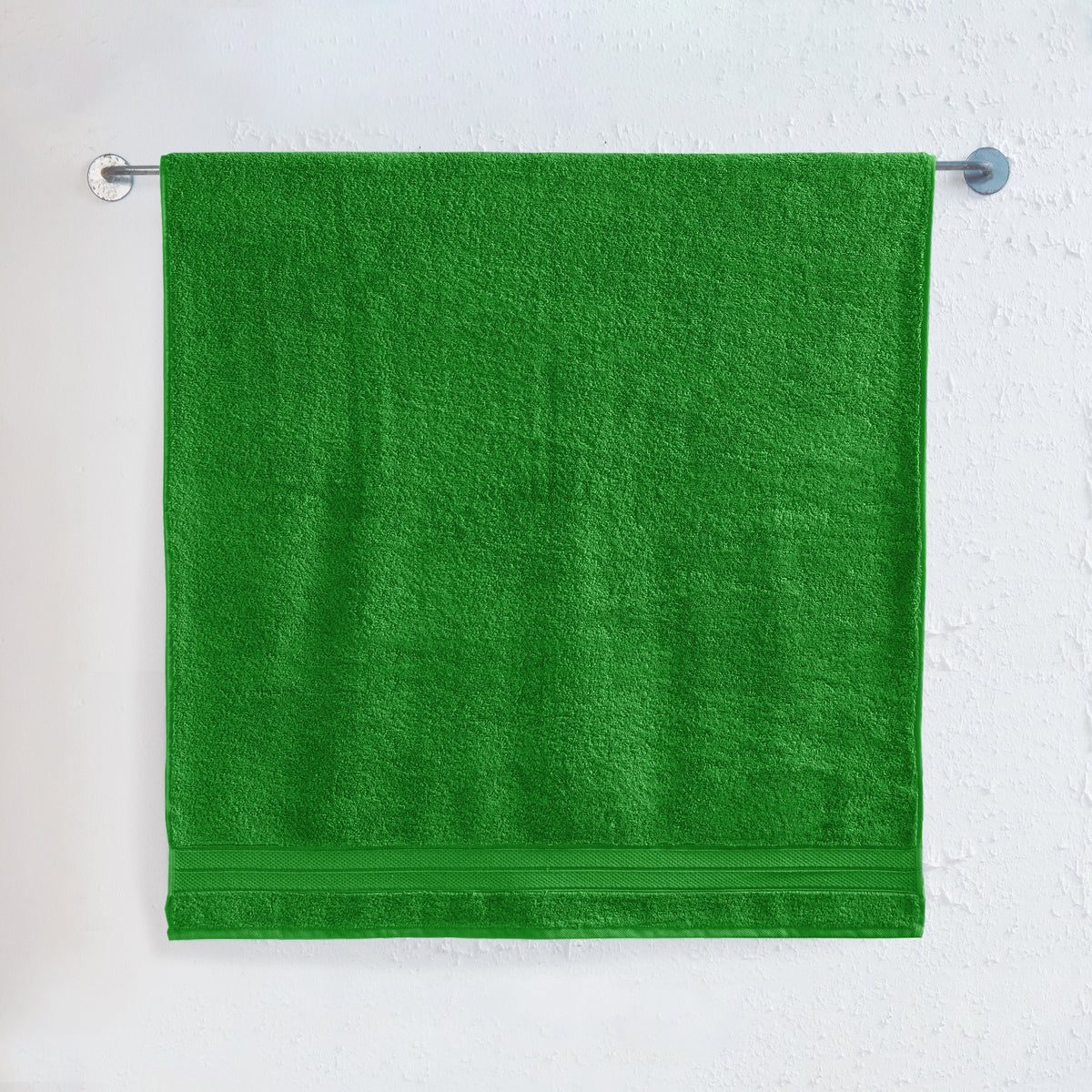 Elegant Comfort 1 Piece Premium Turkish Cotton Three Line Popcorn Jumbo Towel, 35x 70 inch